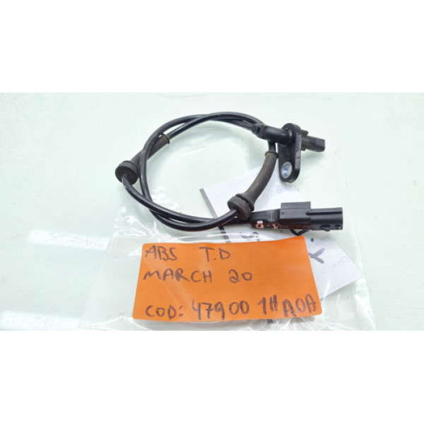 Sensor Abs Traseiro Nissan March Ano 2019 2020