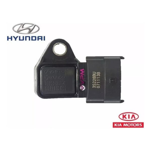 Sensor Map Kia Picanto Hb20 1.0 Ano 2015 N° 393002b020
